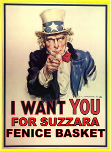 I want you for Suzzara Basket